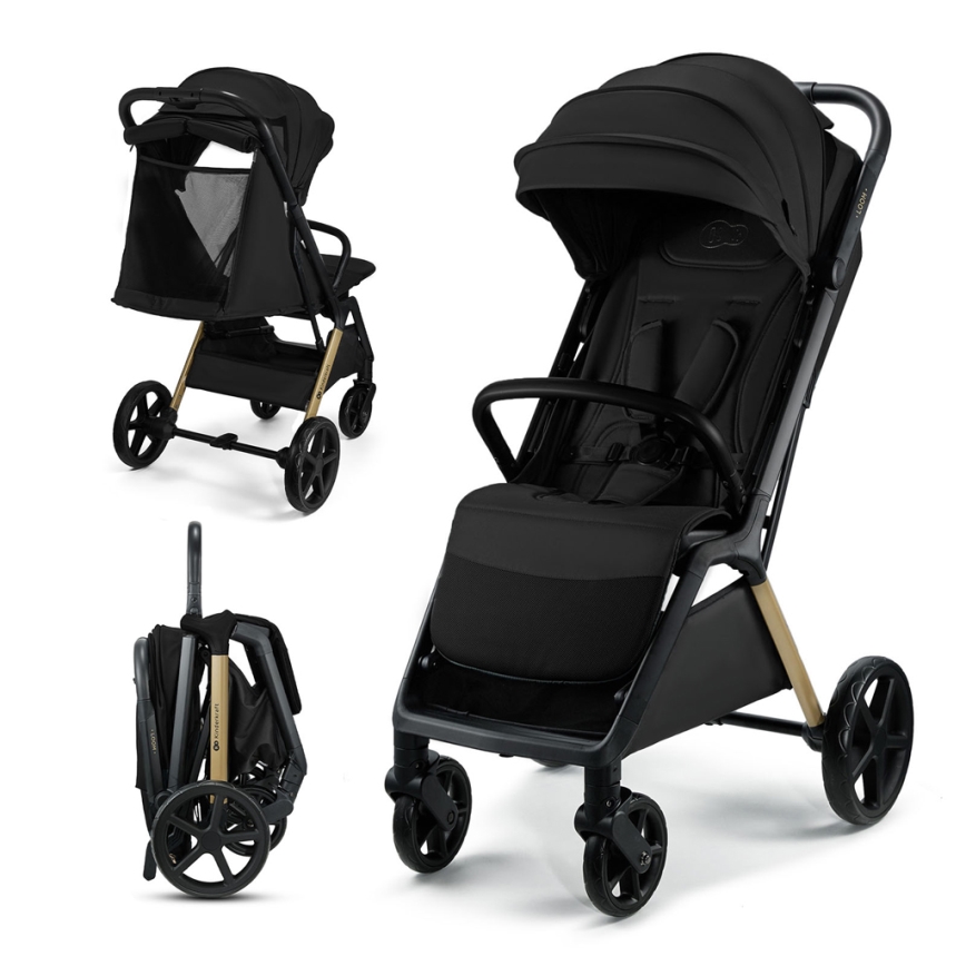 KINDERKRAFT - Passeggino LOOM nero