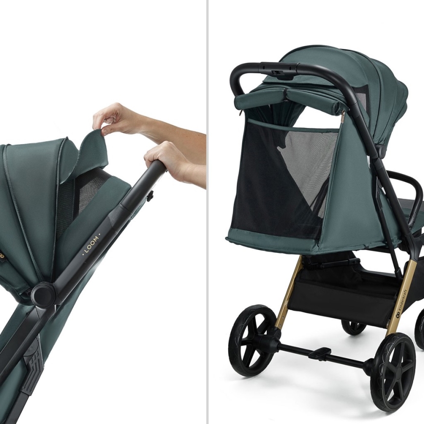 KINDERKRAFT - Passeggino LOOM verde