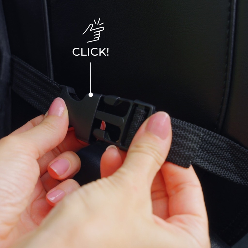 KINDERKRAFT - Portaoggetti per auto, nero