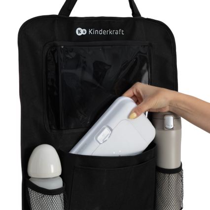 KINDERKRAFT - Portaoggetti per auto, nero