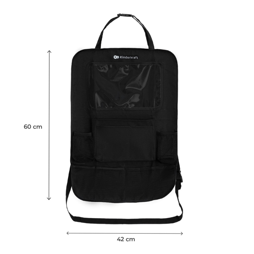 KINDERKRAFT - Portaoggetti per auto, nero