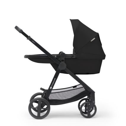 KINDERKRAFT - Poussette combinée 3en1 NEWLY Classique noir  + siège auto MINK PRO