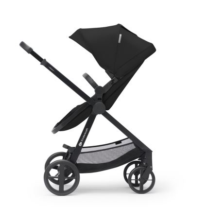 KINDERKRAFT - Poussette combinée 3en1 NEWLY Classique noir  + siège auto MINK PRO