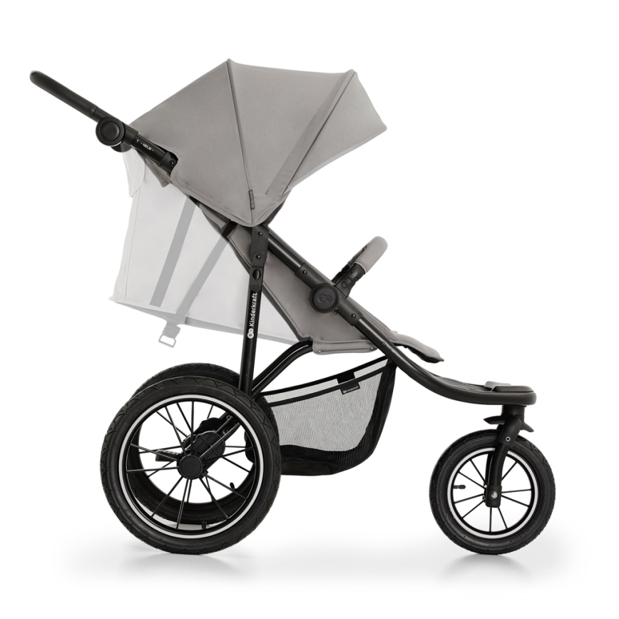 KINDERKRAFT - Poussette HELSI2 gris