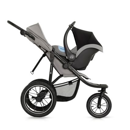KINDERKRAFT - Poussette HELSI2 gris