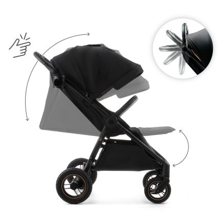KINDERKRAFT - Poussette sportive MITZY Air noire
