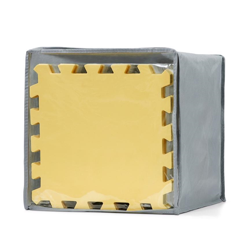 KINDERKRAFT - Puzzle en mousse LUNO 30pcs gris/jaune