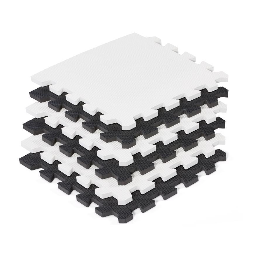 KINDERKRAFT - Puzzle in foam LUNO 30 pezzi nero/bianco