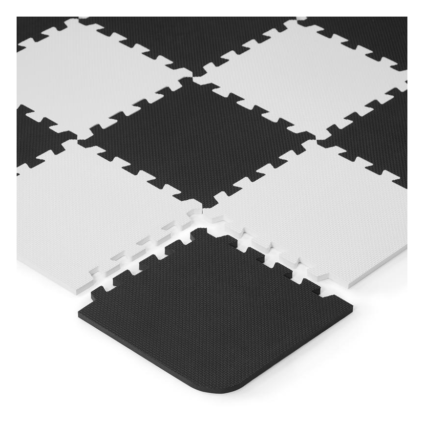 KINDERKRAFT - Puzzle in foam LUNO 30 pezzi nero/bianco