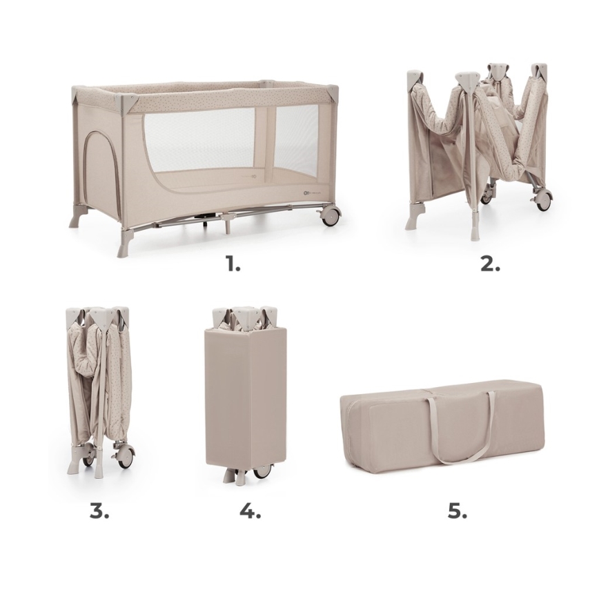 KINDERKRAFT - Reisebettchen JOY 2 beige