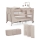 KINDERKRAFT - Reisebettchen JOY 2 mit Zubehör beige