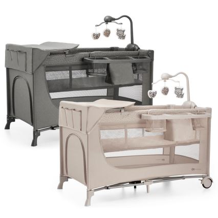 KINDERKRAFT - Reisebettchen JOY 2 mit Zubehör beige