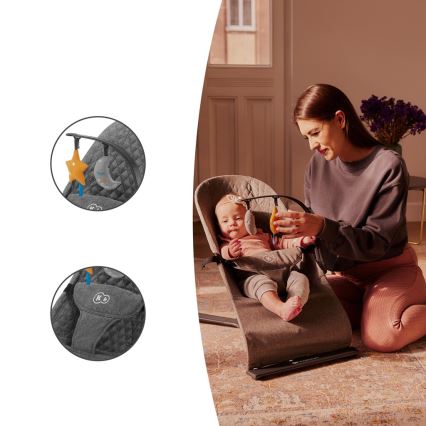 KINDERKRAFT - Sdraio per bambini MIMI grigio