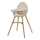 KINDERKRAFT - Sedia da pranzo per bambini FINI2 faggio/beige