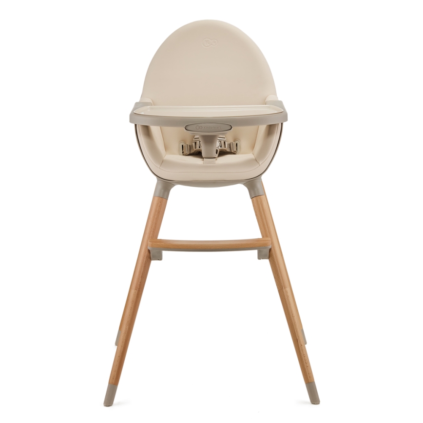KINDERKRAFT - Sedia da pranzo per bambini FINI2 faggio/beige