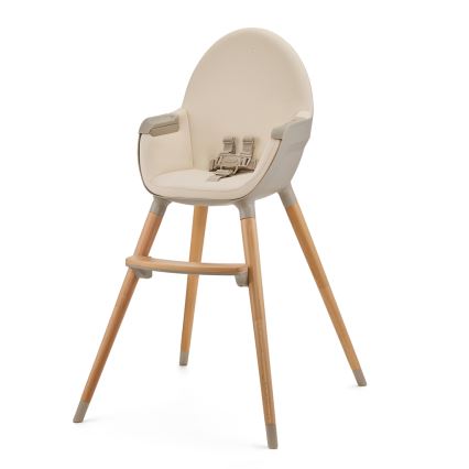 KINDERKRAFT - Sedia da pranzo per bambini FINI2 faggio/beige