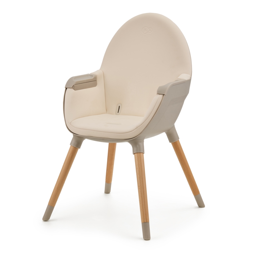 KINDERKRAFT - Sedia da pranzo per bambini FINI2 faggio/beige