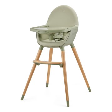 KINDERKRAFT - Sedia da pranzo per bambini FINI2 faggio/verde