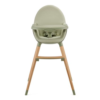 KINDERKRAFT - Sedia da pranzo per bambini FINI2 faggio/verde