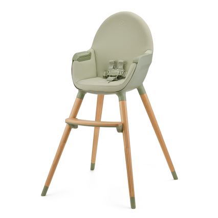 KINDERKRAFT - Sedia da pranzo per bambini FINI2 faggio/verde