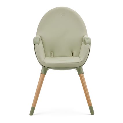 KINDERKRAFT - Sedia da pranzo per bambini FINI2 faggio/verde