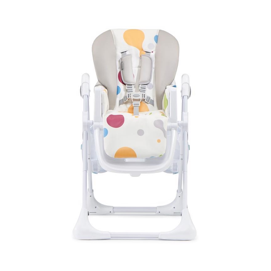 KINDERKRAFT - Sedia da pranzo per bambini YUMMY beige/bianco