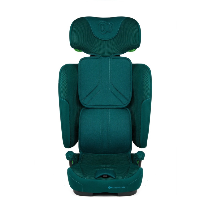 KINDERKRAFT - Seggiolino auto FIX2GO i-Size 76-150 cm turchese