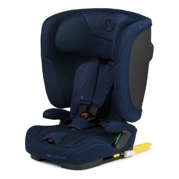 KINDERKRAFT - Seggiolino auto FIX2GO i-Size per bambini da 76 a 150 cm, blu