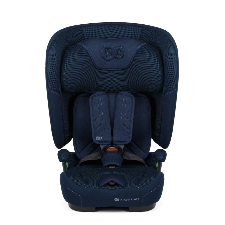 KINDERKRAFT - Seggiolino auto FIX2GO i-Size per bambini da 76 a 150 cm, blu