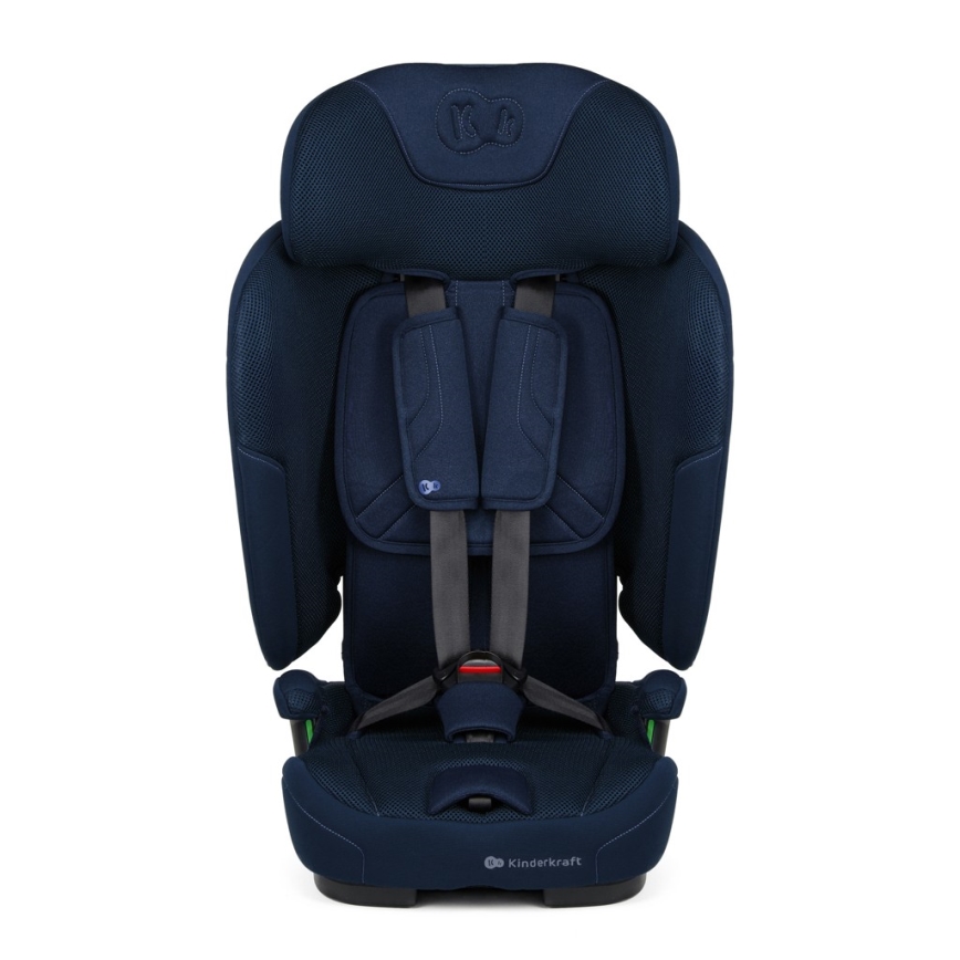 KINDERKRAFT - Seggiolino auto FIX2GO i-Size per bambini da 76 a 150 cm, blu