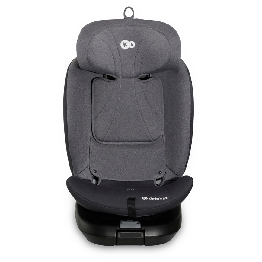 KINDERKRAFT - Seggiolino auto I-360 i-Dimensioni (40-150 cm) grigio