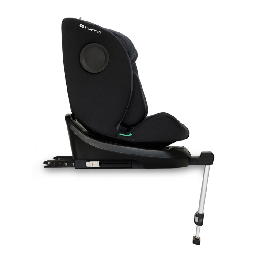 KINDERKRAFT - Seggiolino auto I-360 i-Dimensioni (40-150 cm) nero