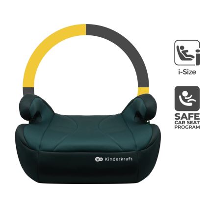 KINDERKRAFT - Seggiolino auto I-BOOST i-Dimensioni 135-150 cm verde