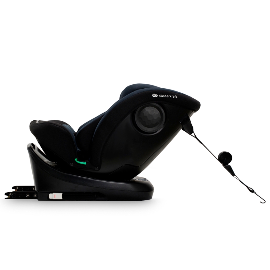 KINDERKRAFT - Seggiolino auto I-GROW i-Dimensioni (40-150 cm) nero