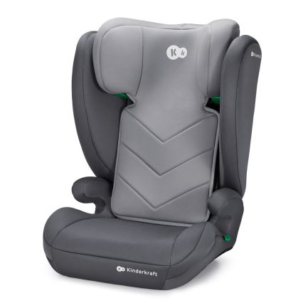 KINDERKRAFT - Seggiolino auto I-SPARK i-Dimensioni (100-150 cm) grigio