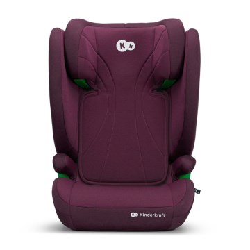 KINDERKRAFT - Seggiolino auto JUNIOR FIX 2 (100-150 cm) Cherry pearl