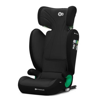 KINDERKRAFT - Seggiolino auto JUNIOR FIX 2 (100-150 cm) Graphite nero