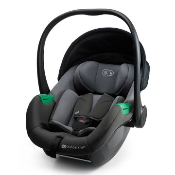 KINDERKRAFT - Seggiolino auto MINK PRO 2 40-87 cm (0-13 kg) grigio