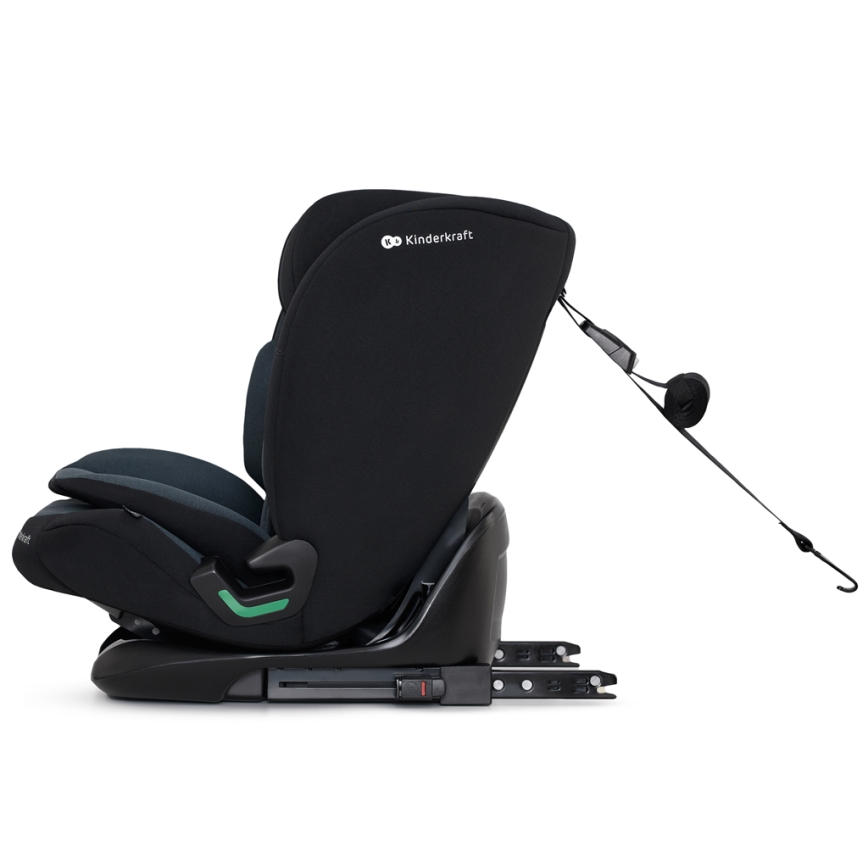 KINDERKRAFT - Seggiolino auto ONETO 3 i-Dimensioni (76-150 cm) + Isofix Graphite nero