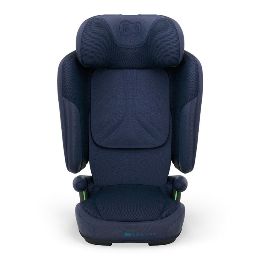 KINDERKRAFT - Seggiolino auto pieghevole UNITY 2 i-Size 100-150 cm blu scuro