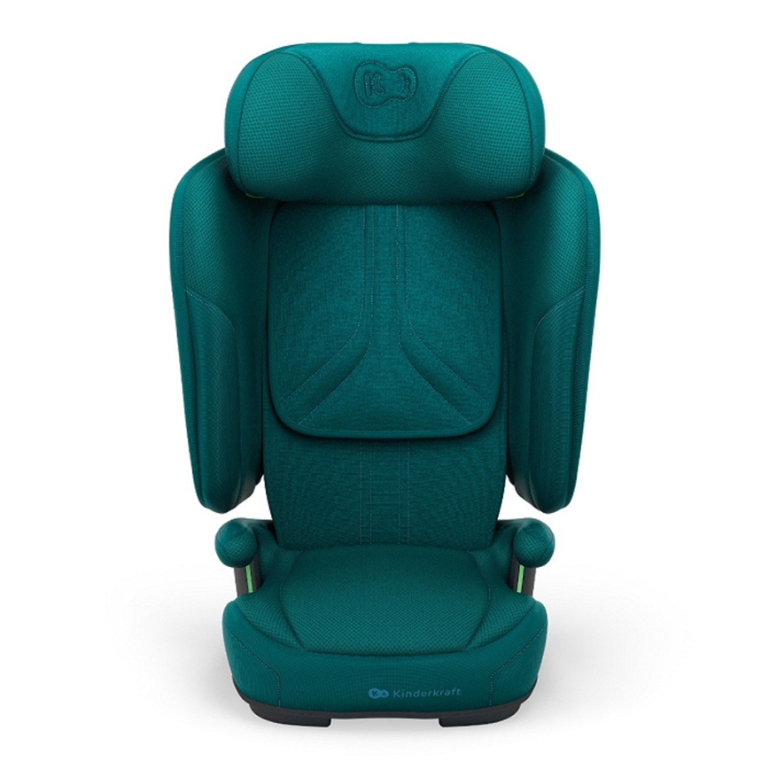 KINDERKRAFT - Seggiolino auto pieghevole UNITY 2 i-Size 100-150 cm turchese