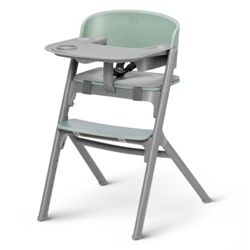 KINDERKRAFT SELECT - Chaise haute 3-en-1 pour enfant LIVY Premium Olive green