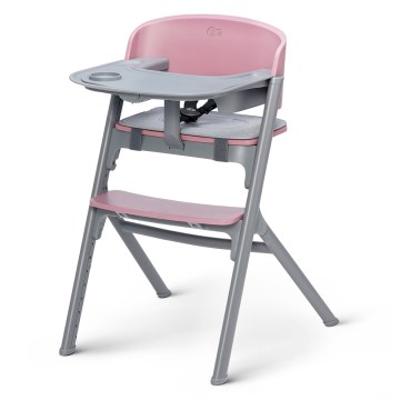 KINDERKRAFT SELECT - Esstischstuhl für Kinder 3in1 LIVY Premium Aster rosa