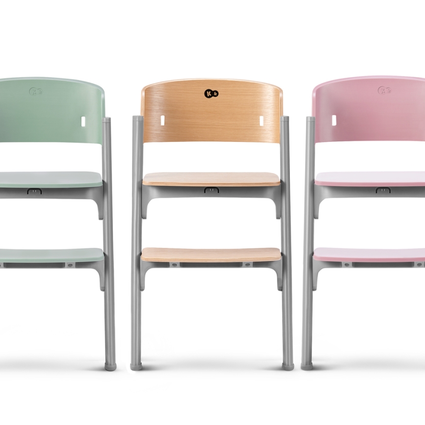 KINDERKRAFT SELECT - Esstischstuhl für Kinder 3in1 LIVY Premium Olive grün