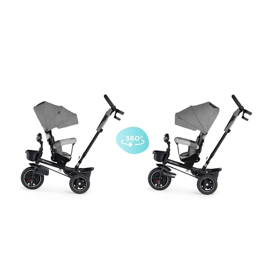 KINDERKRAFT – Kinder-Dreirad 5in1 SPINSTEP grau