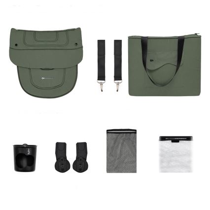 KINDERKRAFT SELECT - Kombikinderwagen 2-in-1 YOXI Mystic Green