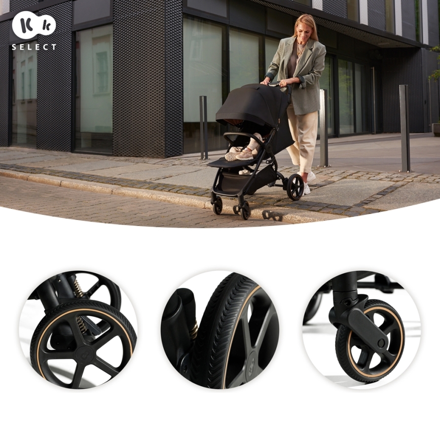 KINDERKRAFT SELECT - Passeggino MITZY Ink nero