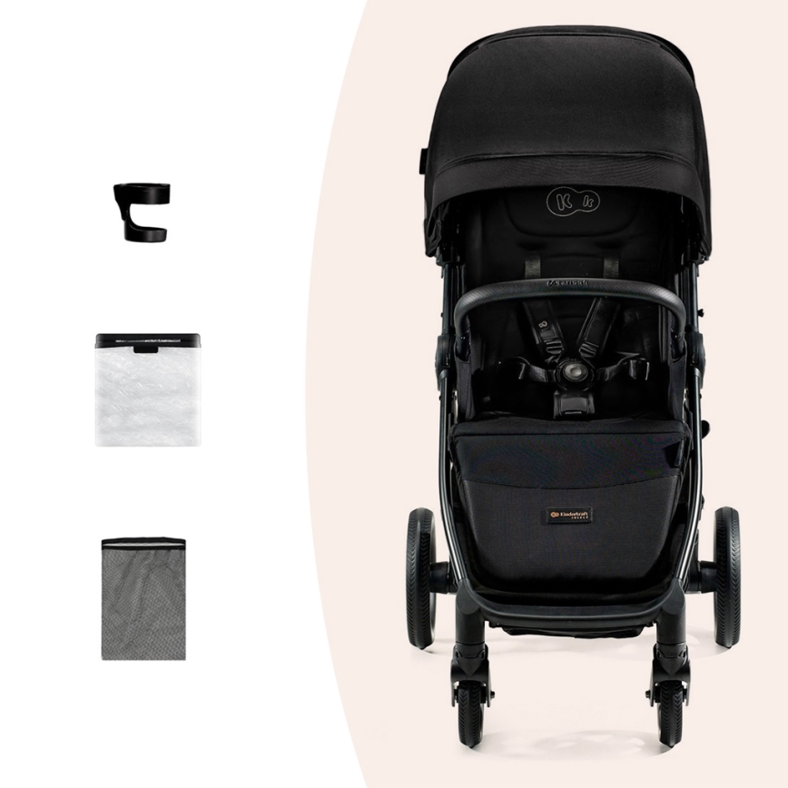 KINDERKRAFT SELECT - Passeggino MITZY Ink nero