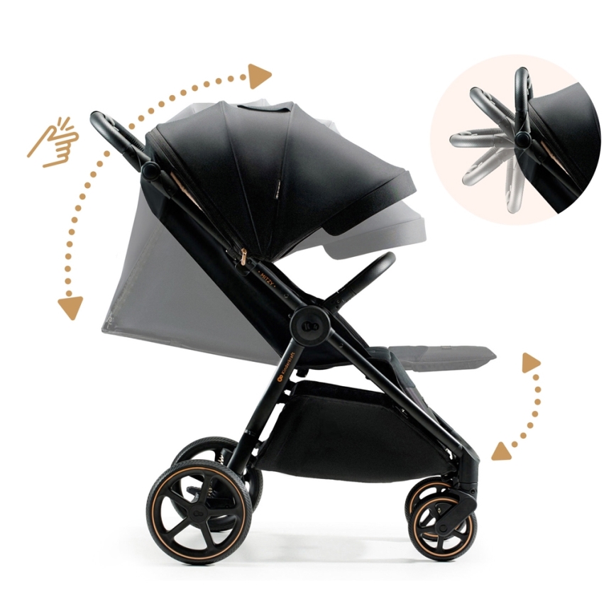 KINDERKRAFT SELECT - Passeggino MITZY Ink nero