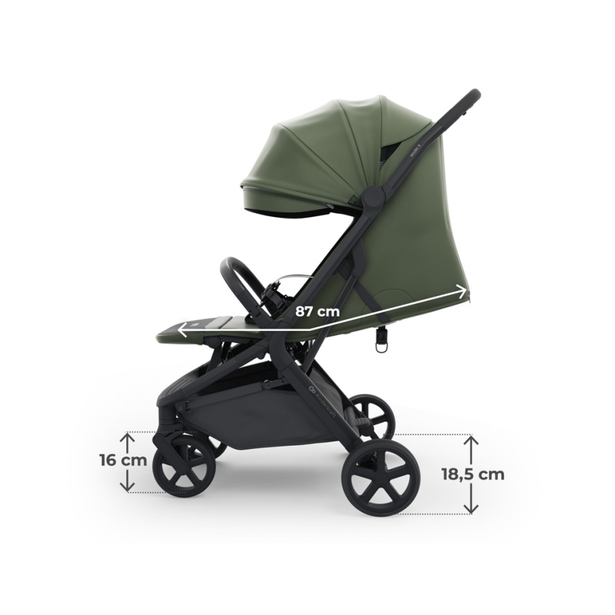 KINDERKRAFT SELECT - Passeggino sportivo NUBI 3 Mystic Green